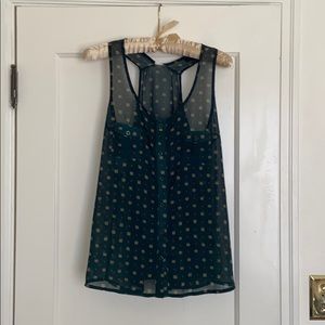 Women’s sheer tank